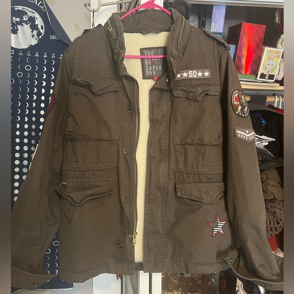 Winter Rookie Military Patch Jacket - Picture 6 of 12